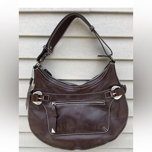 Francesco Biasia Brown Shoulder Bag